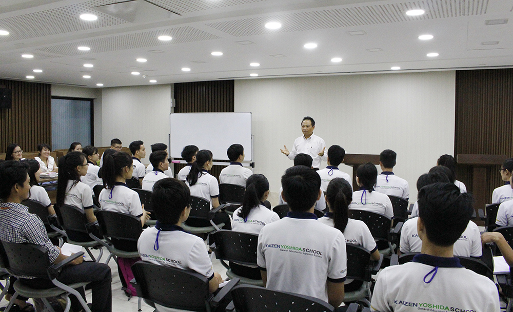 Lớp học tại JPC 2